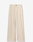 Calças Wide Leg - Bege