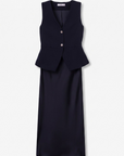 Vestido Midi - Marinho