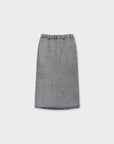 Saia de ganga midi - Cinza