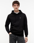 Hoodie com Logo - Preto