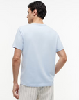 T-shirt Bordada - Azul Claro