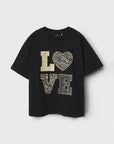 T-shirt Estampada - Preto