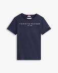 T-shirt com Logo - Marinho