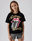 T-shirt Rolling Stones - Preto