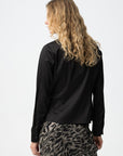 Blusa Acetinada - Preto