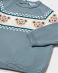 Camisola de Malha - Azul Claro