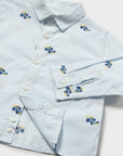 Camisa de Manga Comprida - Azul Claro