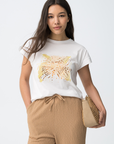 T-shirt Estampada - Branco
