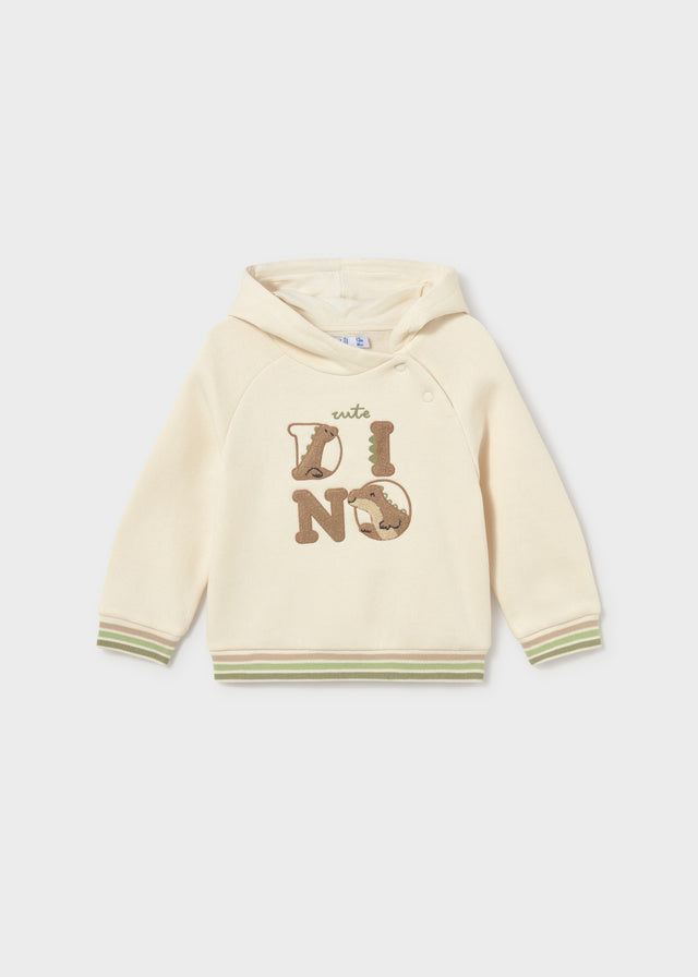 Hoodie com Capuz - Bege