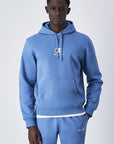 Hoodie Bordada - Azul Claro