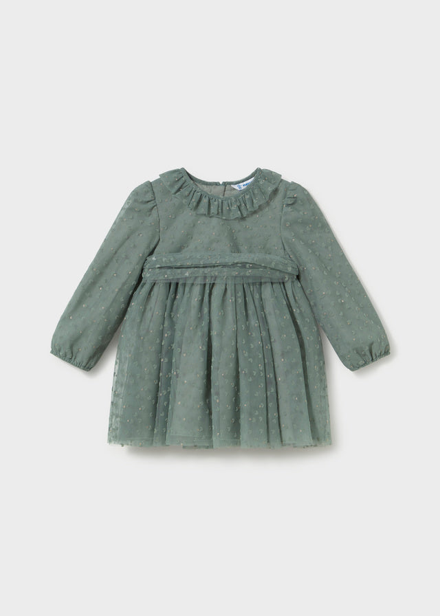 Vestido de Tule - Verde água