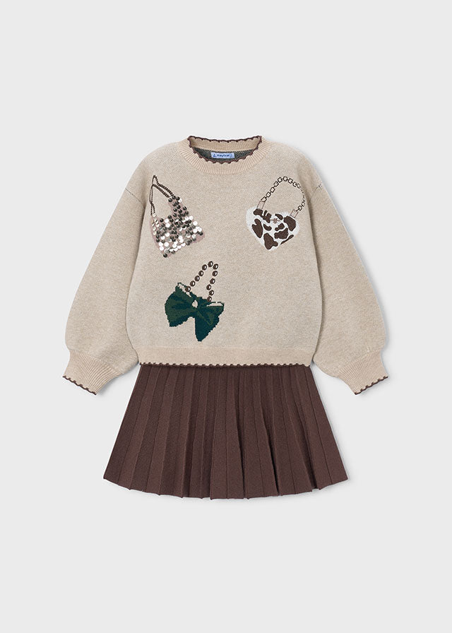 Conjunto de 2 Peças - Bege