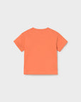 Camiseta con Aplicaciones - Naranja