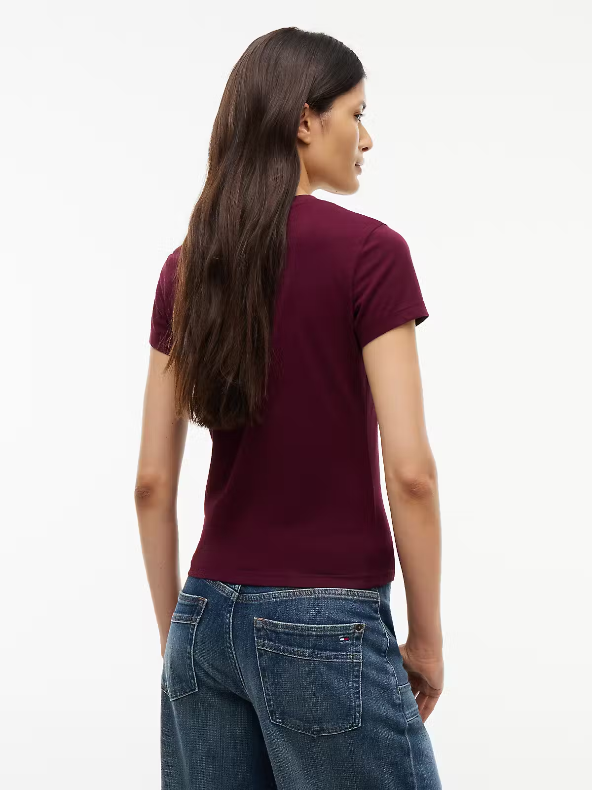 T-shirt Slim Fit - Bordo