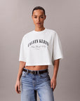T-shirt Cropped - Branco