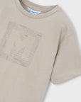 T-shirt Estampada - Bege