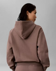 Hoodie com Logo - Bege