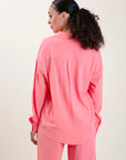 Camisa Oversized - Coral