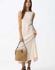 Vestido Midi - Bege