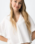 Short Sleeve Shirt - White