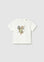 T-shirt com Aplicações - Branco