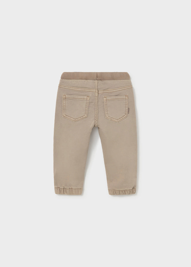 Calças Jogger - Bege
