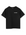 T-shirt com Estampado Traseiro - Preto