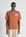 T-shirt com Estampado Traseiro - Telha