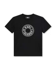 T-shirt com Estampado Frontal - Preto