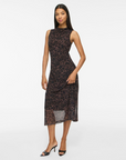 Vestido Animal Print - Castanho