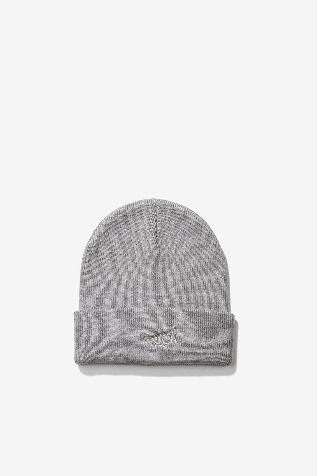 Gorro Bordado - Cinza