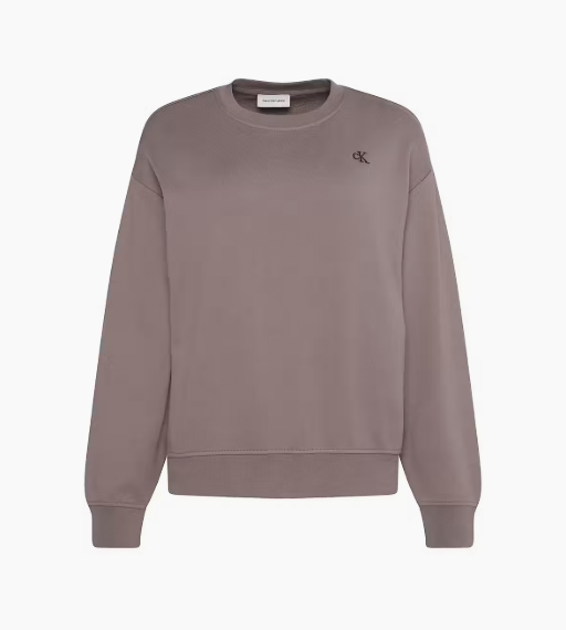 Sweat com Logo - Bege