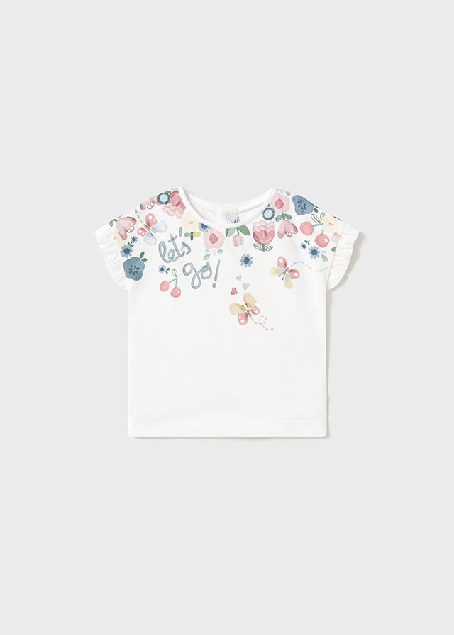 T-shirt Estampada - Branco