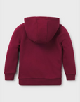 Hoodie Estampada - Bordo