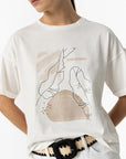 T-shirt Estampada - Branco