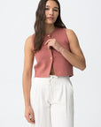 Top de Malha - Coral