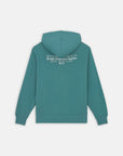 Hoodie com Estampado Traseiro - Verde