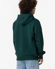 Hoodie com Estampado nas Costas - Verde