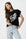 T-shirt Estampada - Preto