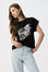 T-shirt Estampada - Preto