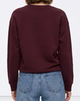 Sweat Estampada - Bordo