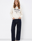 Sweat Estampada - Branco