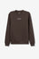 Sweat Bordada - Castanho