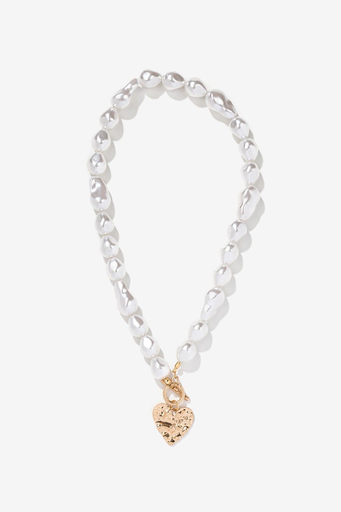 Colar Coração - Dourado