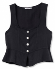 Blusa com Laço - Marinho