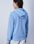 Hoodie sem Carda - Azul Claro