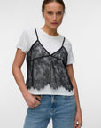 T-shirt Combinada - Branco