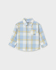Camisa de Manga Comprida - Azul Claro