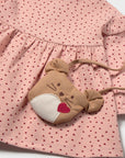 Vestido com Mala - Rosa