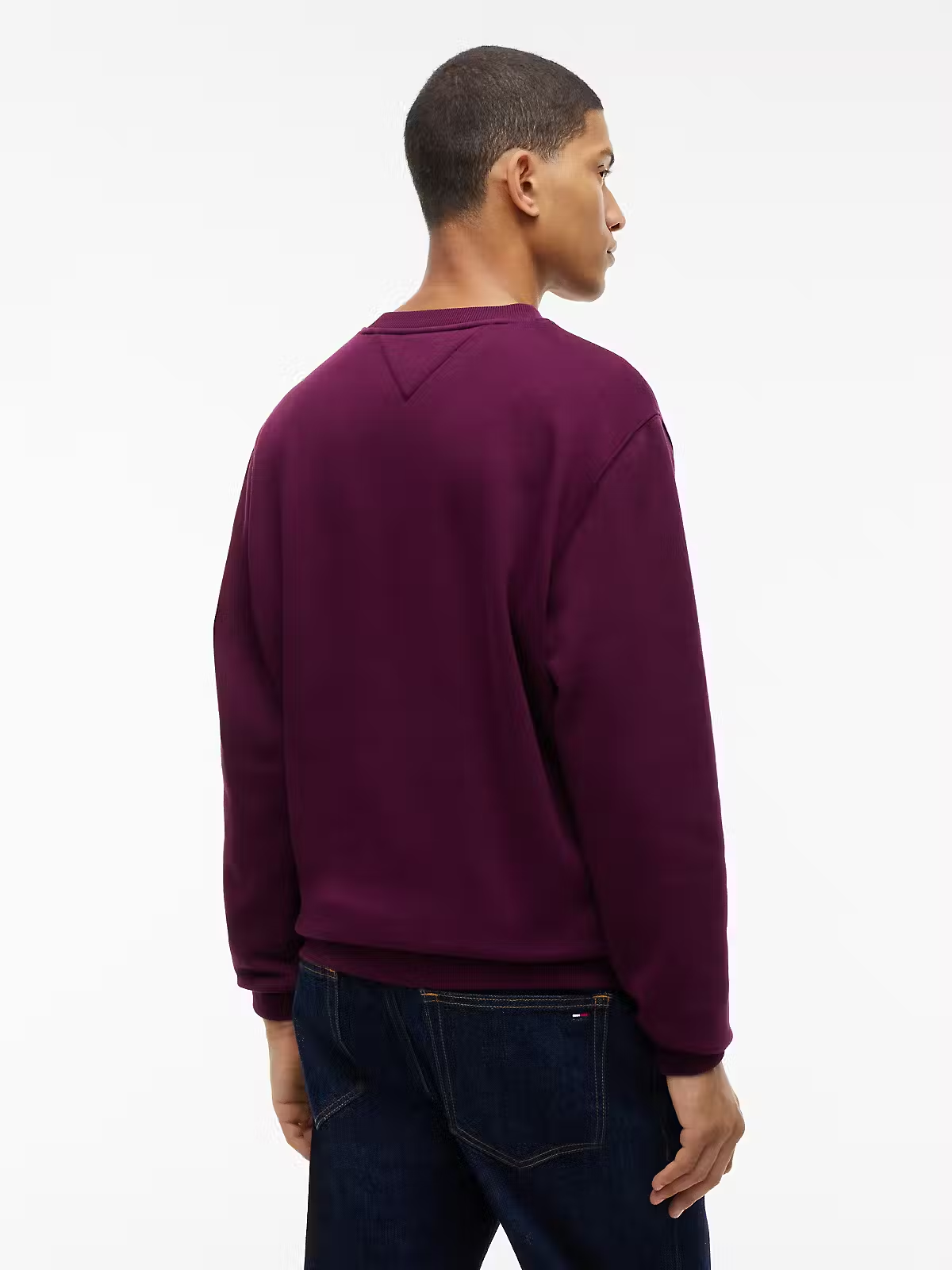 Sweat com Logo - Bordo